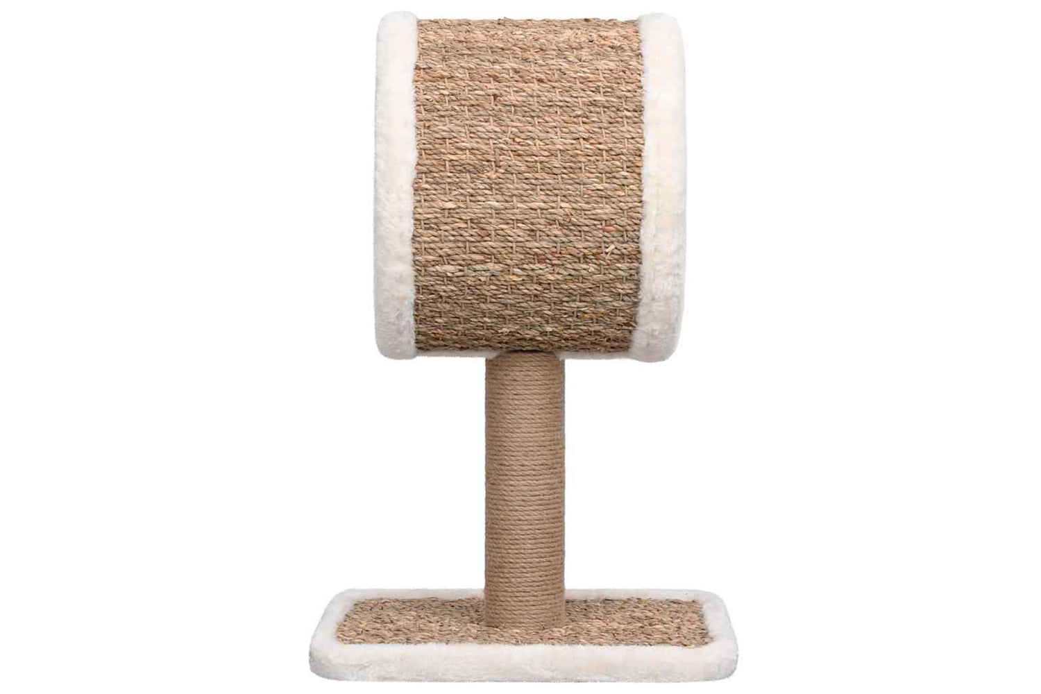 Vidaxl Cat Tree With Top Tunnel And Toy 56 Cm Seagrass-4