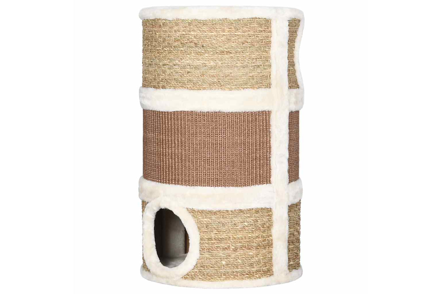 Vidaxl Cat Scratching Barrel 60 Cm Seagrass-4