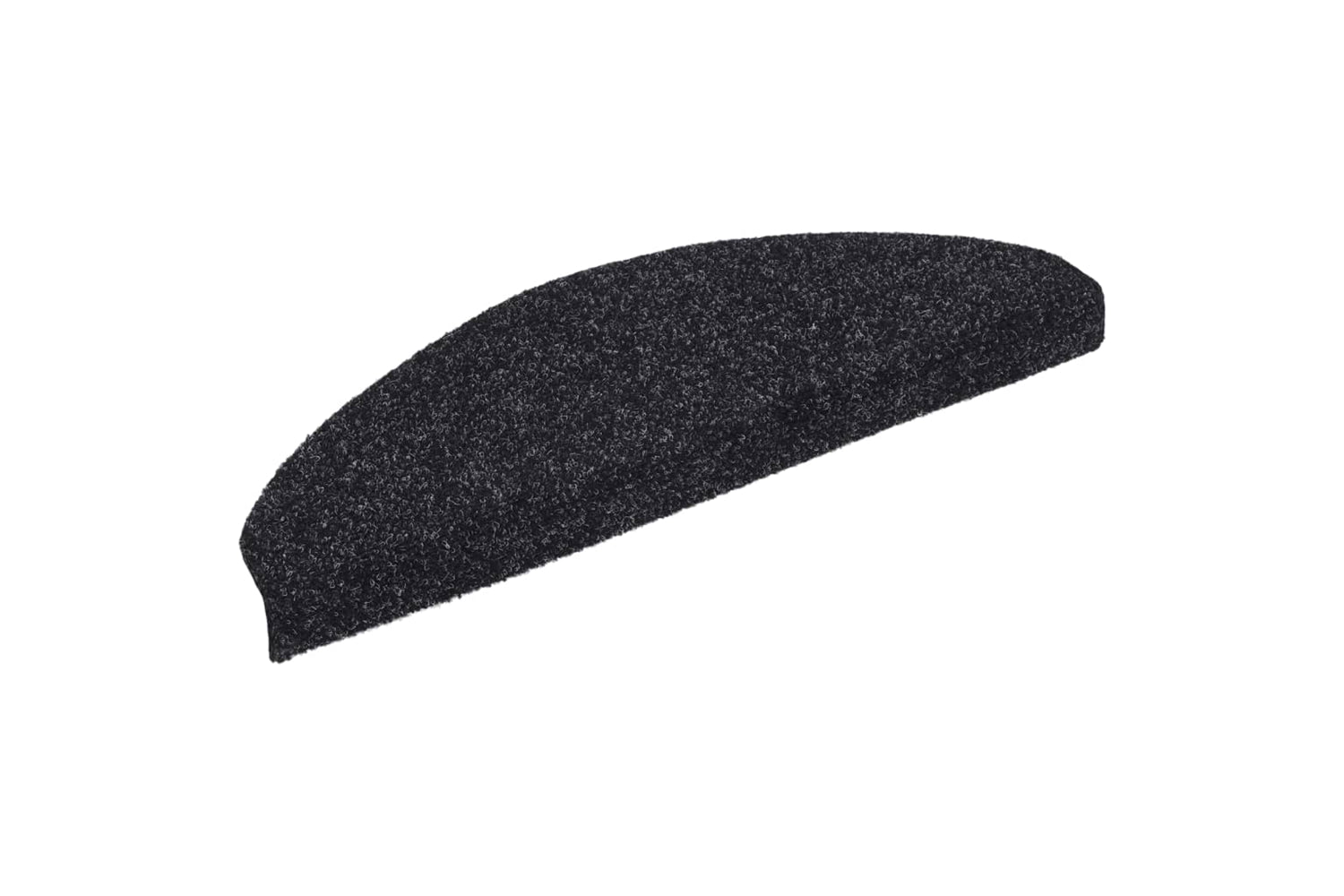 vidaXL 149702 Self-adhesive Stair Mats 5 Pcs Black 65x21x4cm Needle Punch-2