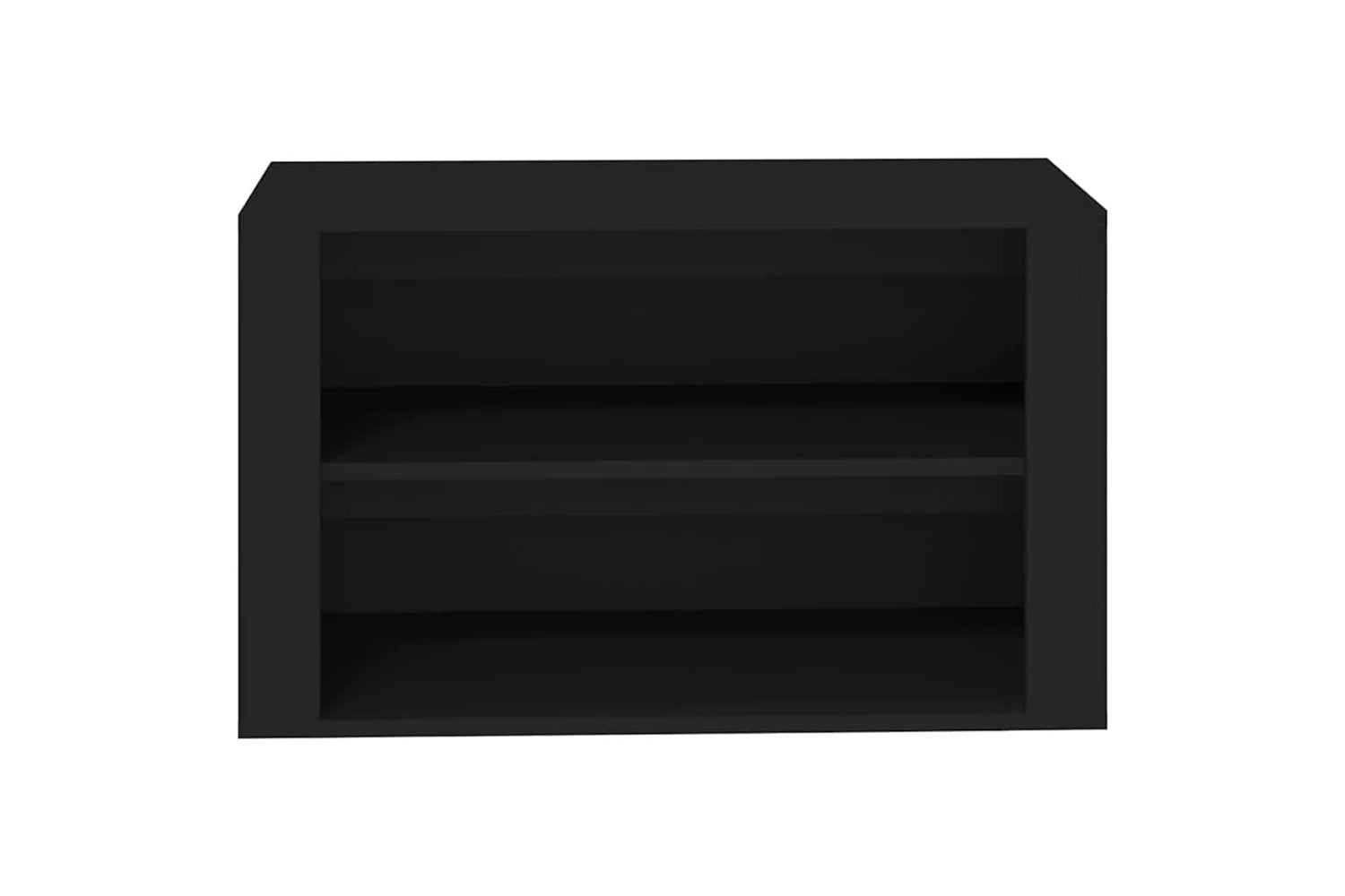 vidaXL 816897 Shoe Rack Black 75x35x45cm Engineered Wood-4