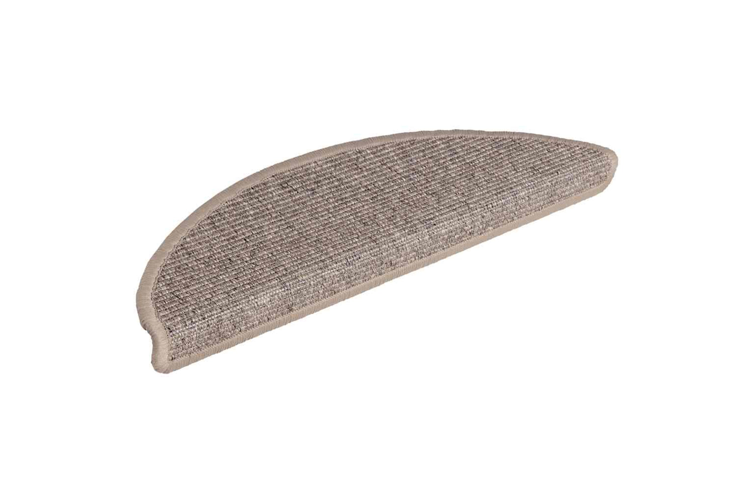 vidaXL 326896 Stair Mats Self-adhesive 15 Pcs 56x17x3cm Dark Beige-2
