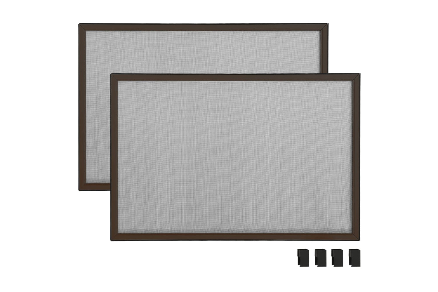 Vidaxl 149042 Extendable Insect Screen For Windows Brown-5