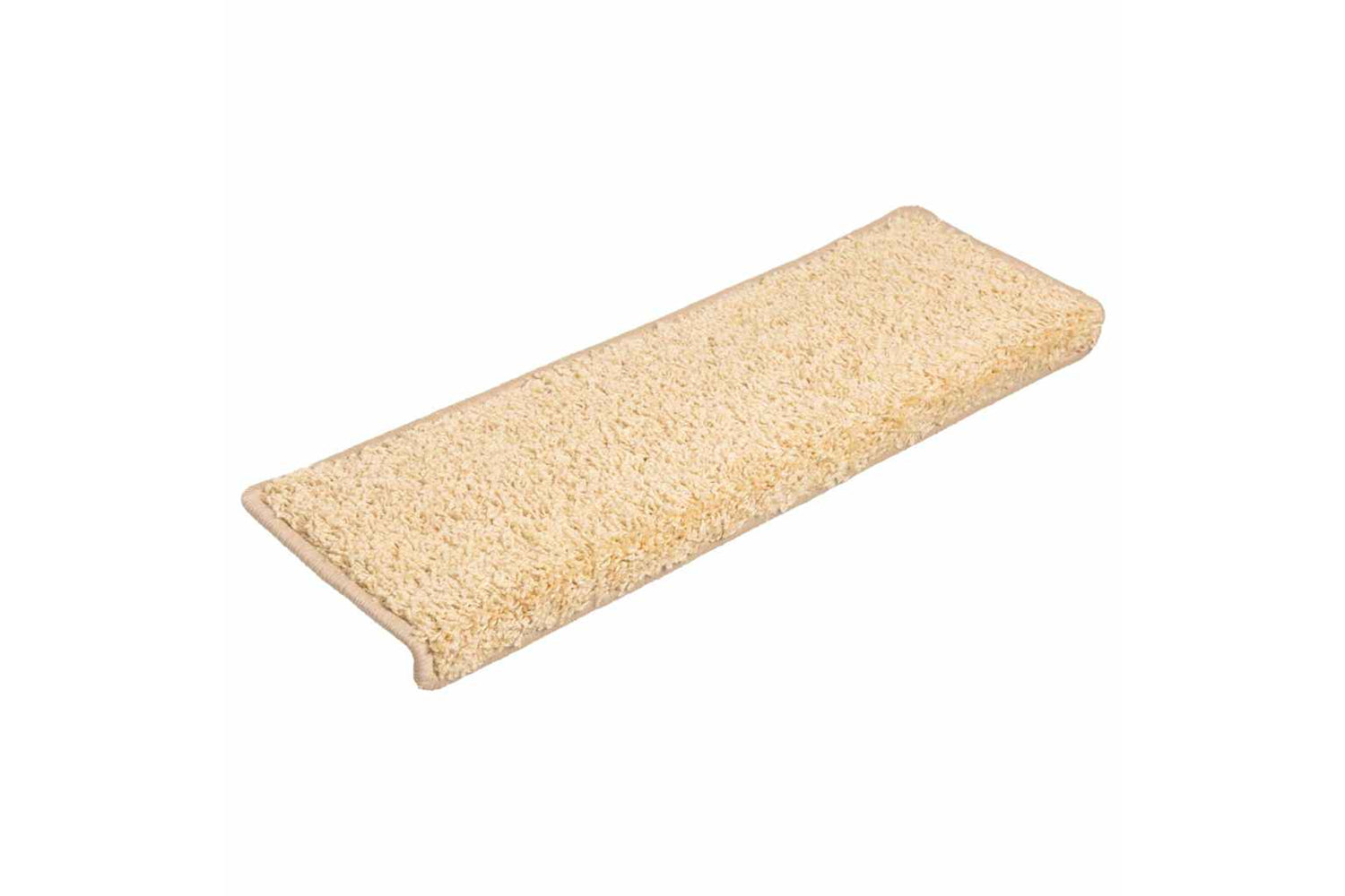 vidaXL Stair Mats 10 Pcs 65x21x4cm Brown-2