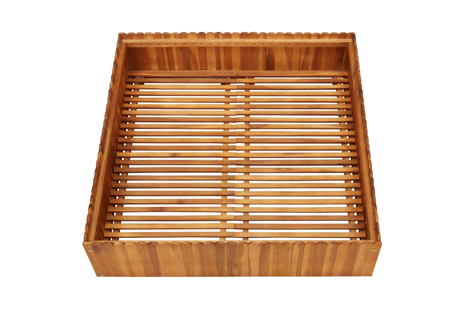 vidaXL 45922 Garden Raised Bed 100x100x25cm Solid Acacia Wood-3