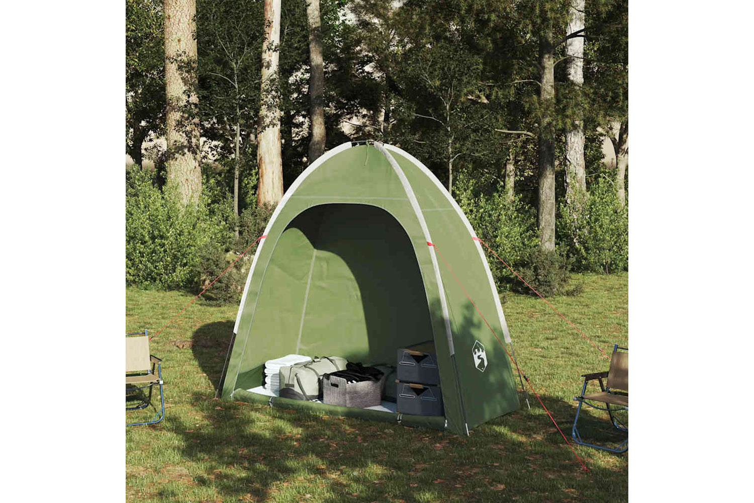 Vidaxl Storage Tent Green Waterproof-2