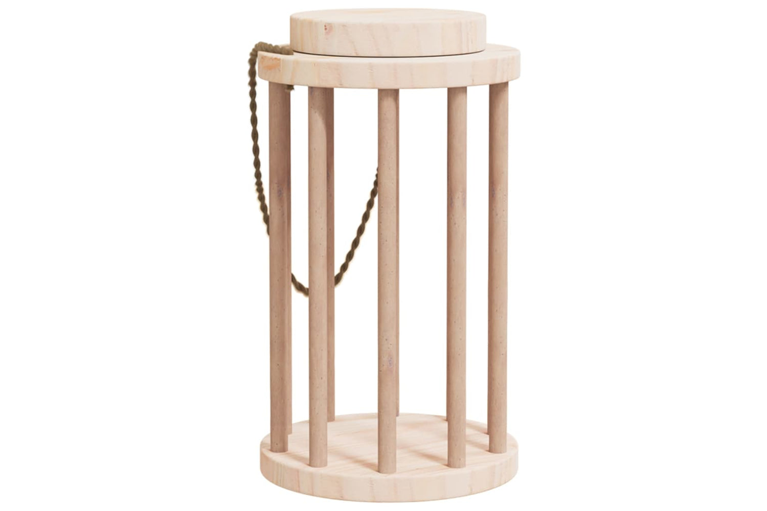 vidaXL 172421 Rabbit Hay Feeder ÃƒÂƒÃ‚Â˜15x25.5cm Solid Wood Fir-4