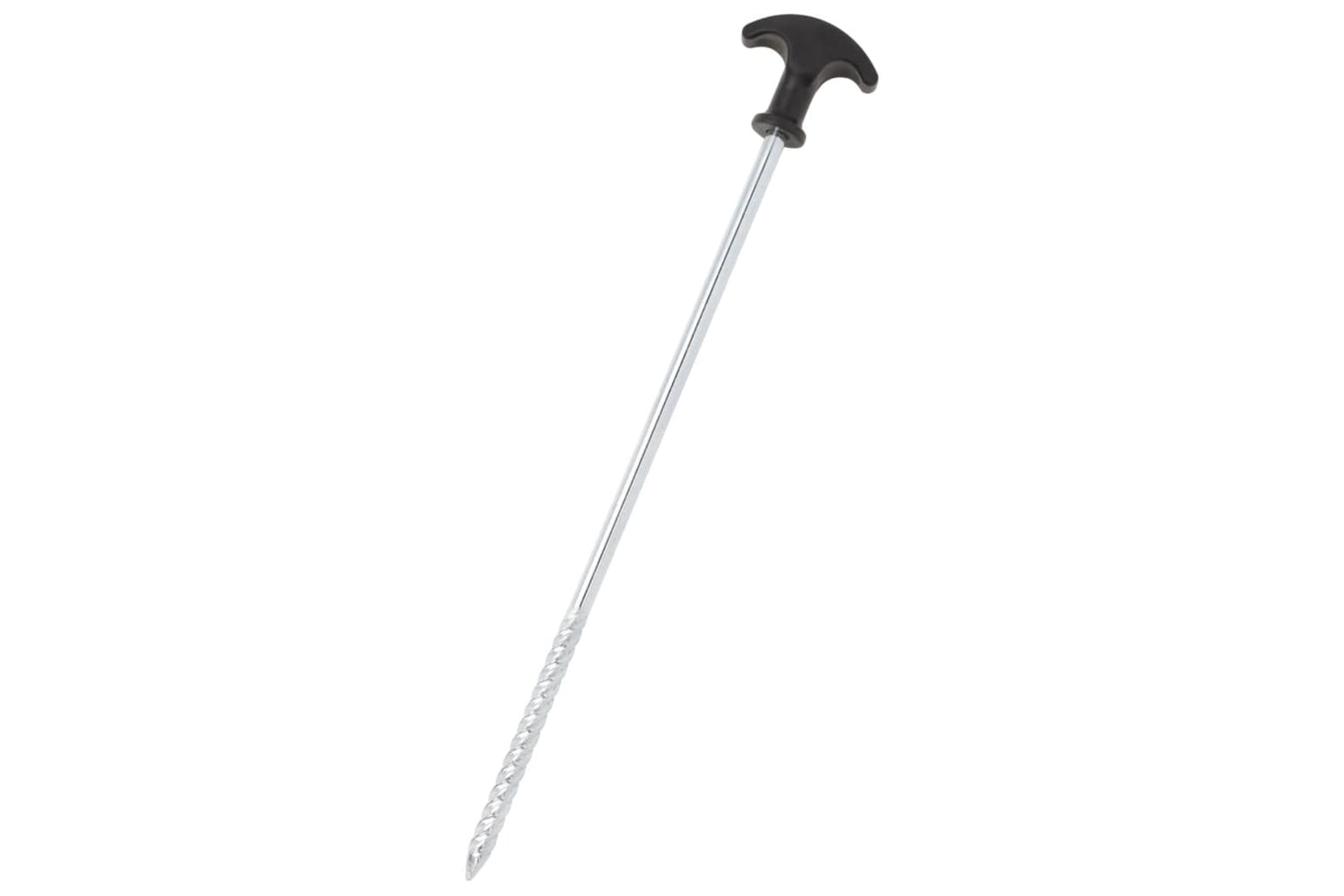vidaXL 4009321 Tent Pegs 12 Pcs 30cm x 7mm Galvanised Steel-2