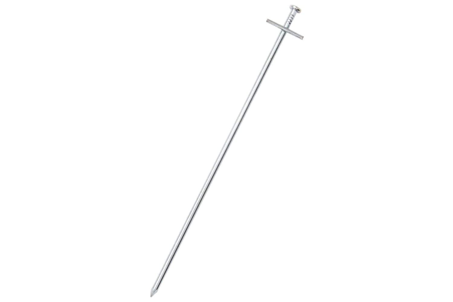 vidaXL 4009340 Tent Pegs 24 Pcs 29.5cm x 6mm Galvanised Steel-2