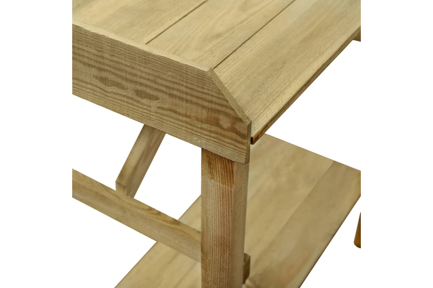 vidaXL 45302 Garden Planter Table Impregnated Pinewood 75x40x90cm-6