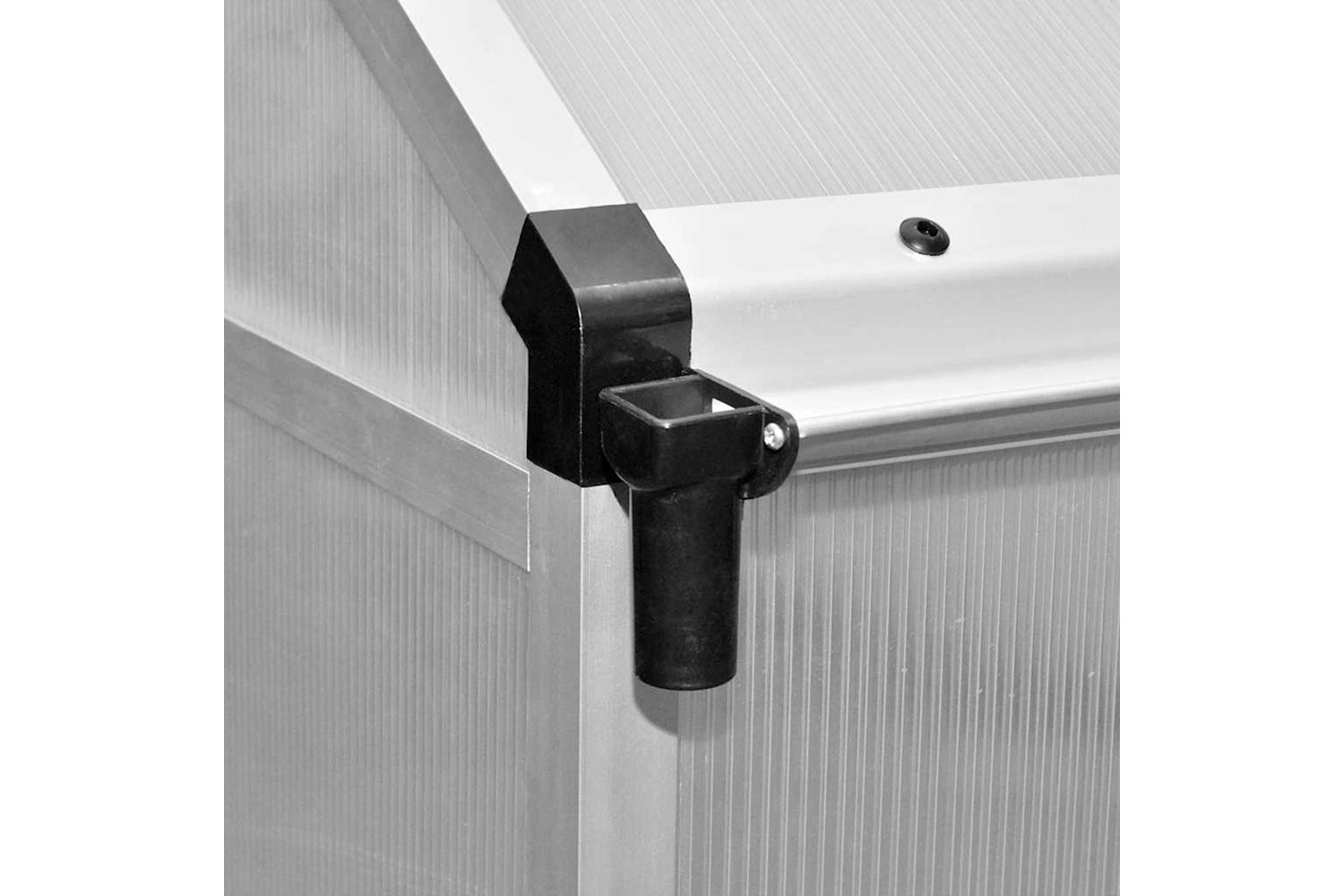 Vidaxl Reinforced Aluminium Greenhouse With Base Frame 9.025 MÂ²-8