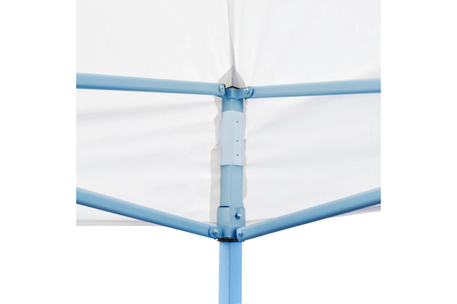 Vidaxl Folding Pop-up Partytent With Sidewalls 3x6 M Steel White-5
