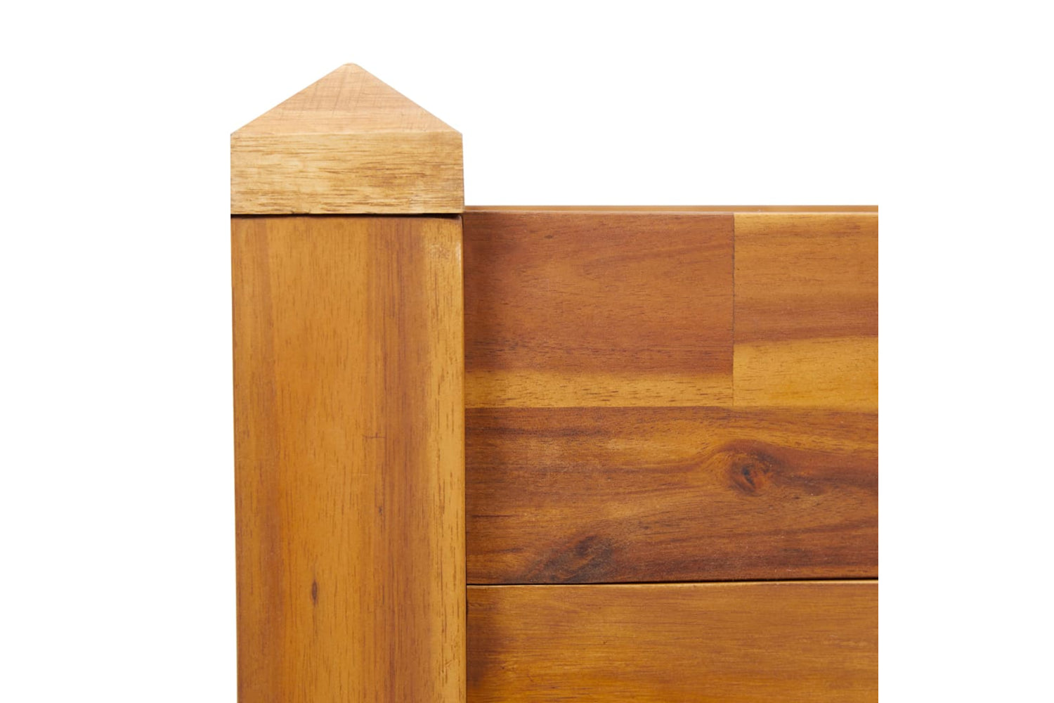 vidaXL 46576 Garden Raised Bed 60x60x44cm Solid Acacia Wood-5