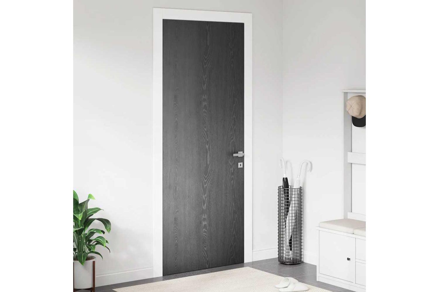 vidaXL Self-adhesive Furniture Film Dark Wood 500x90cm Pvc-2