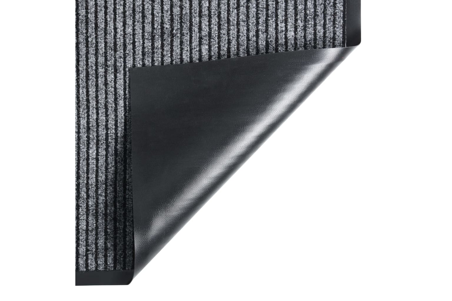 vidaXL 331606 Doormat Striped Grey 80x120cm-3