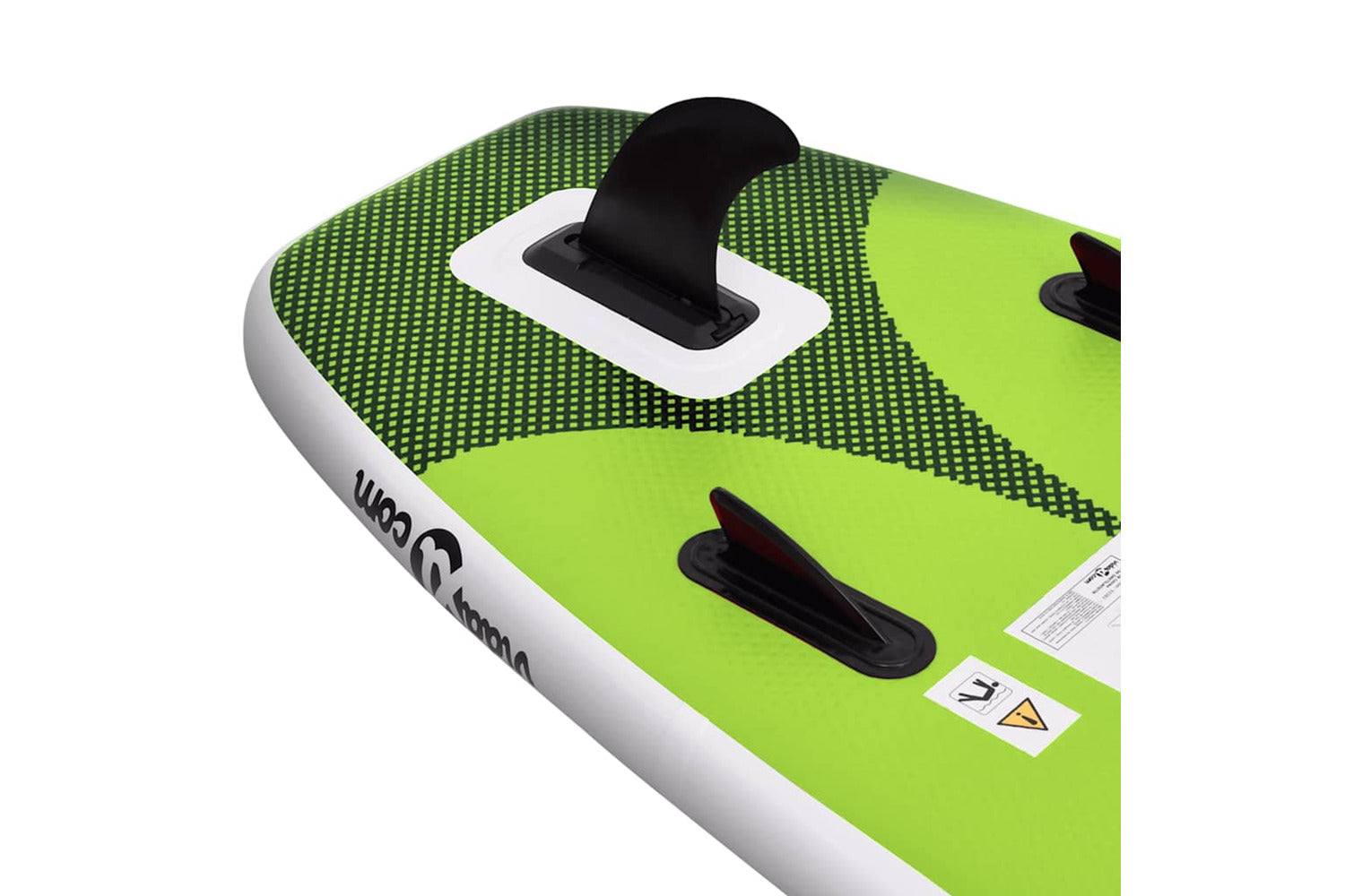 Vidaxl Inflatable Stand Up Paddle Board Set Green 360x81x10 Cm-6