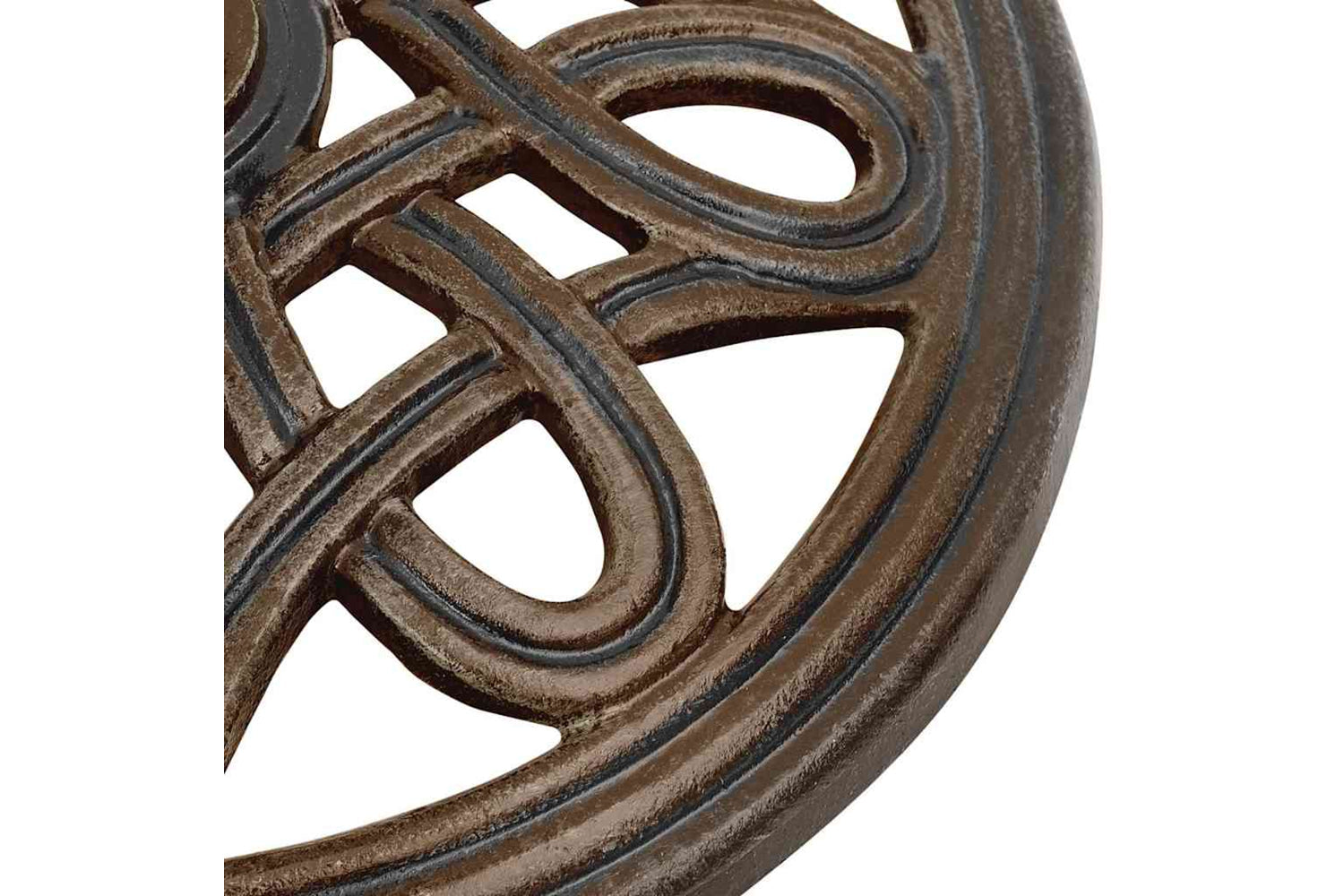 vidaXL 317767 Umbrella Base Bronze 40x40x32cm Cast Iron-6