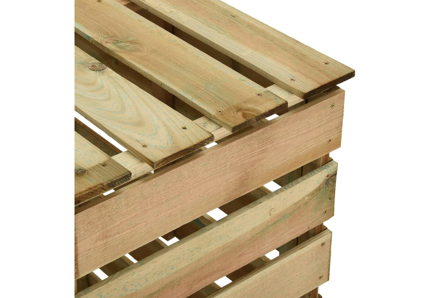 vidaXL 3078137 Slatted Garden Composter 3pcs 80x50x100cm Impregnated Pinewood-6