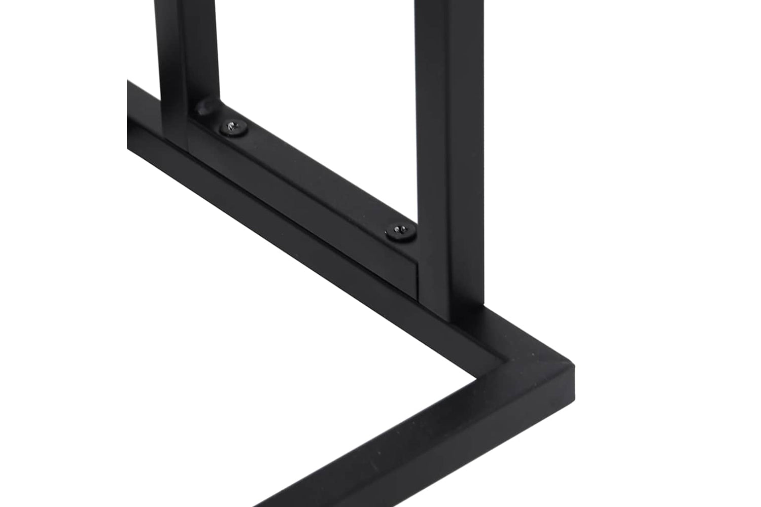 vidaXL 336127 Freestanding Towel Rack Black 48x24x78.5cm Iron-6