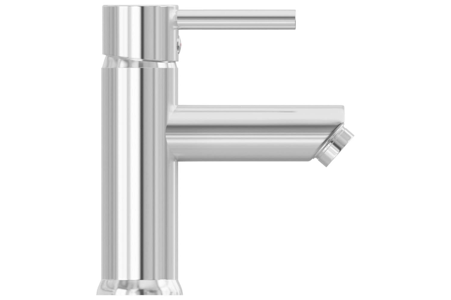 vidaXL 149065 Bathroom Basin Faucet Chromed Finish 130x176mm-3