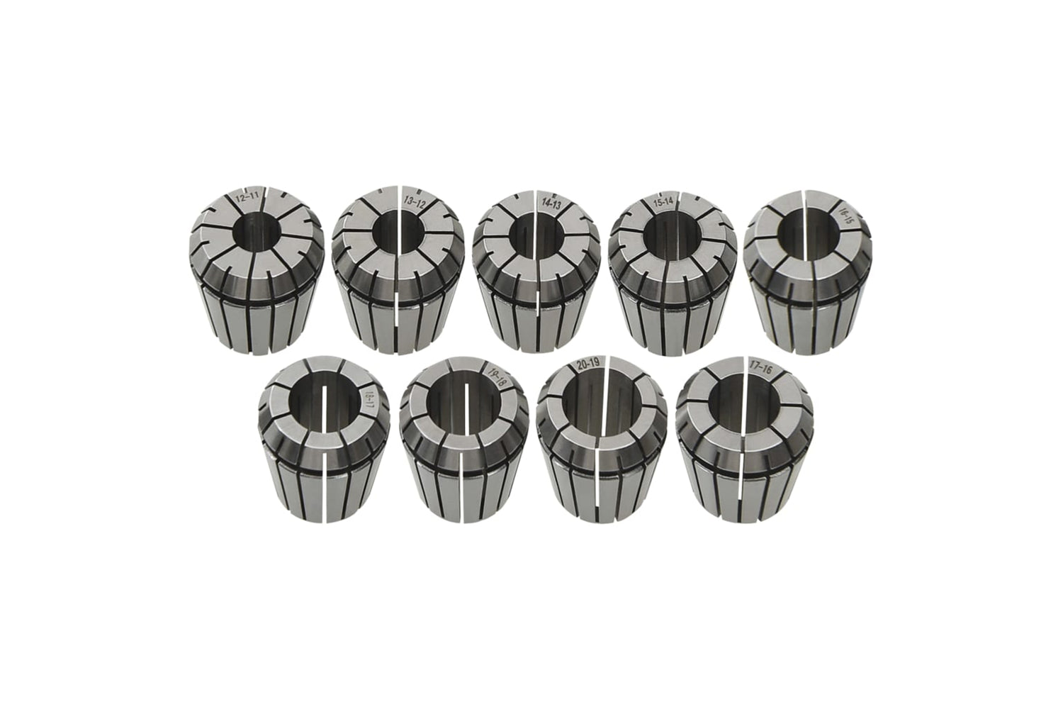 Vidaxl 146724 Er32 Collets 19 Pcs Turning Tool Set-4