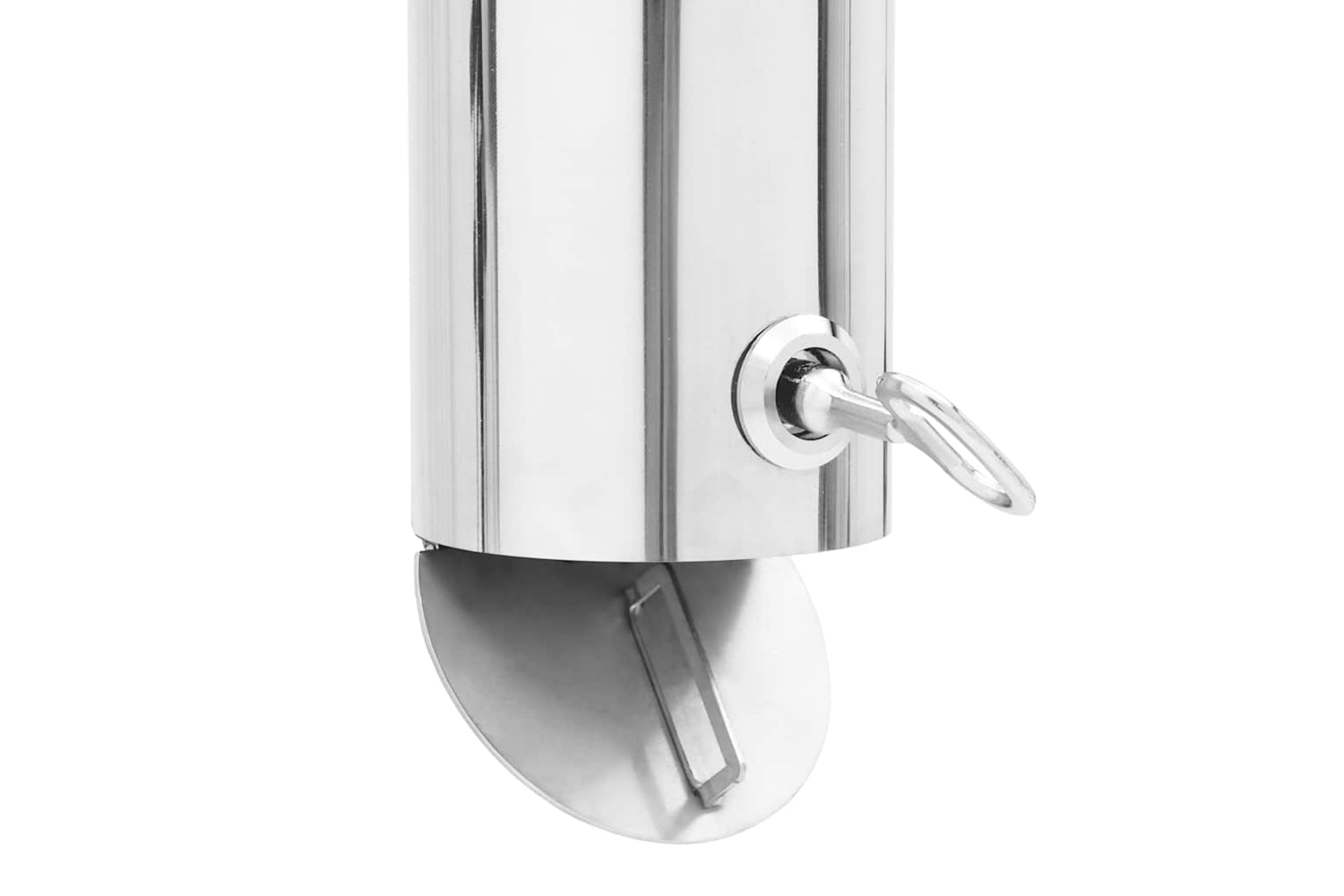 Vidaxl 149570 Wall Mounted Ashtray Stainless Steel-7