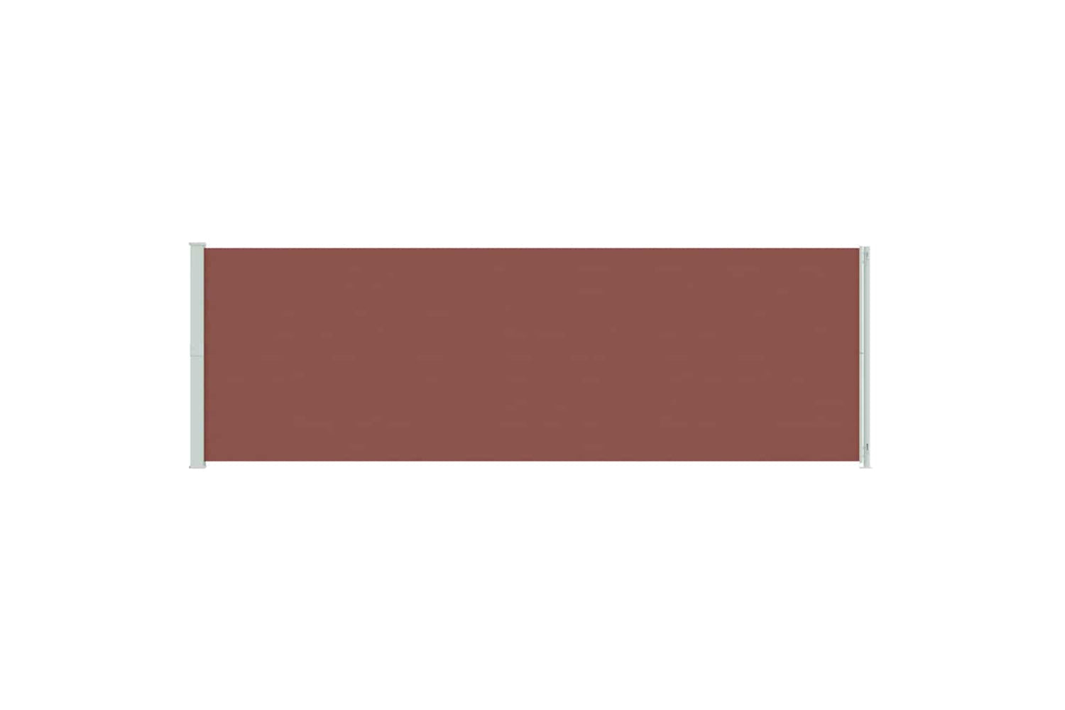 vidaXL 317975 Patio Retractable Side Awning 200x600cm Brown-3