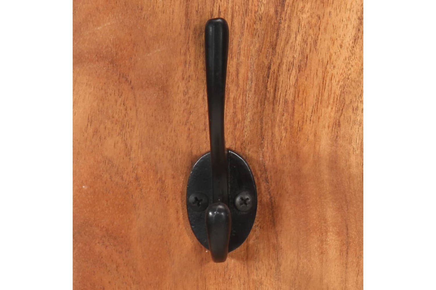 vidaXL 337068 Wall-mounted Coat Racks 2 Pcs 36x3x110cm Solid Acacia Wood-7