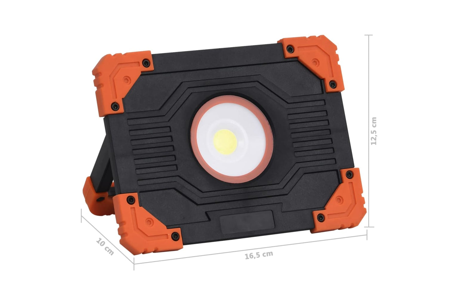 Vidaxl Portable Led Spotlight Abs 10 W Cold White-9