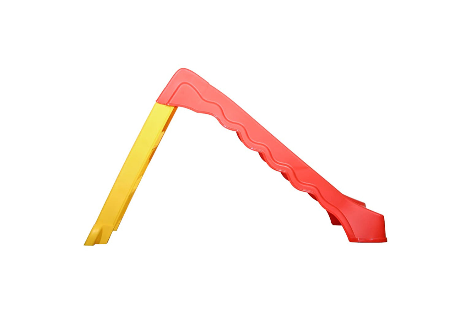 Vidaxl Foldable Slide For Kids Indoor Outdoor Red And Yellow-5