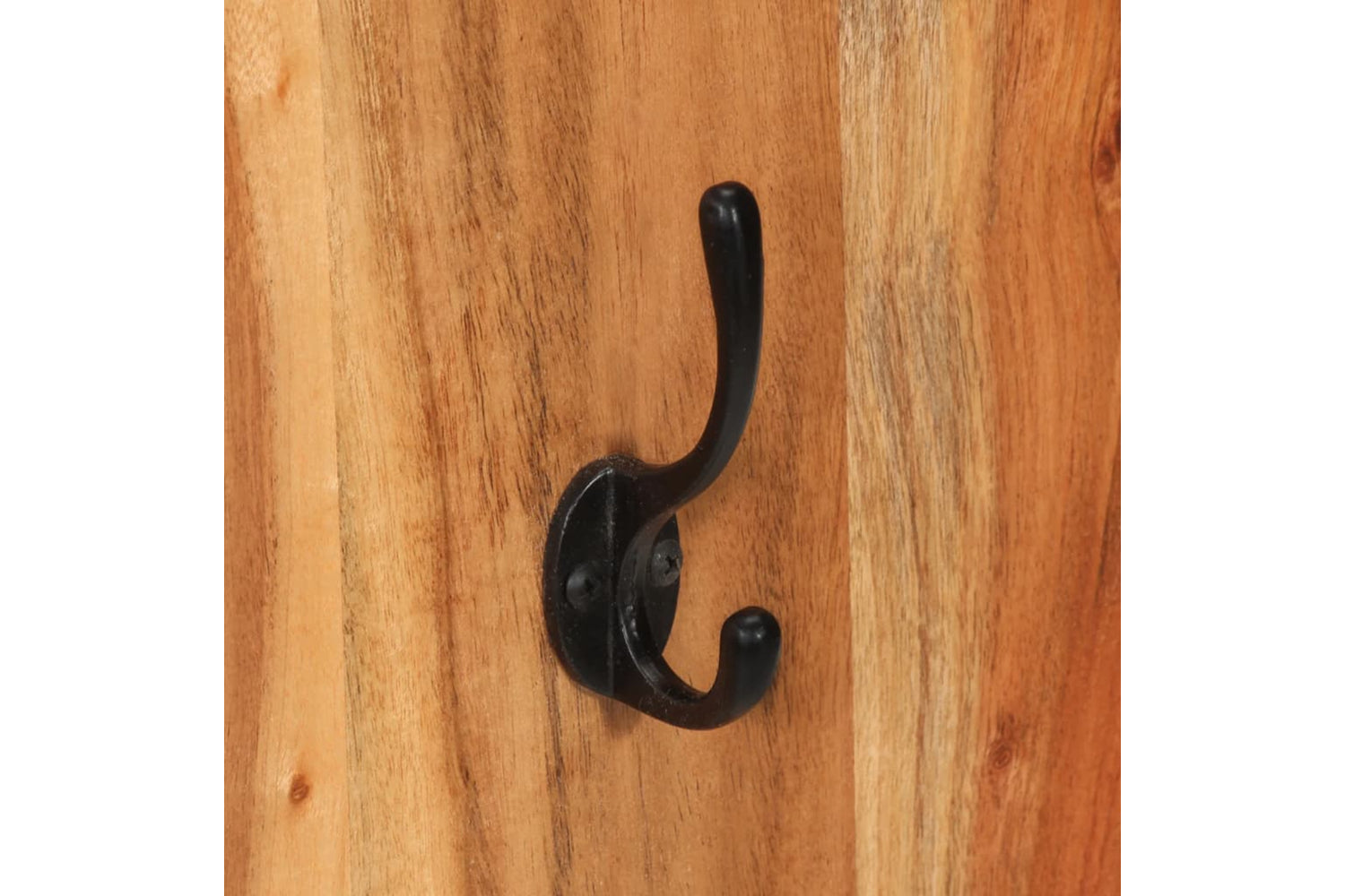 vidaXL 337068 Wall-mounted Coat Racks 2 Pcs 36x3x110cm Solid Acacia Wood-6