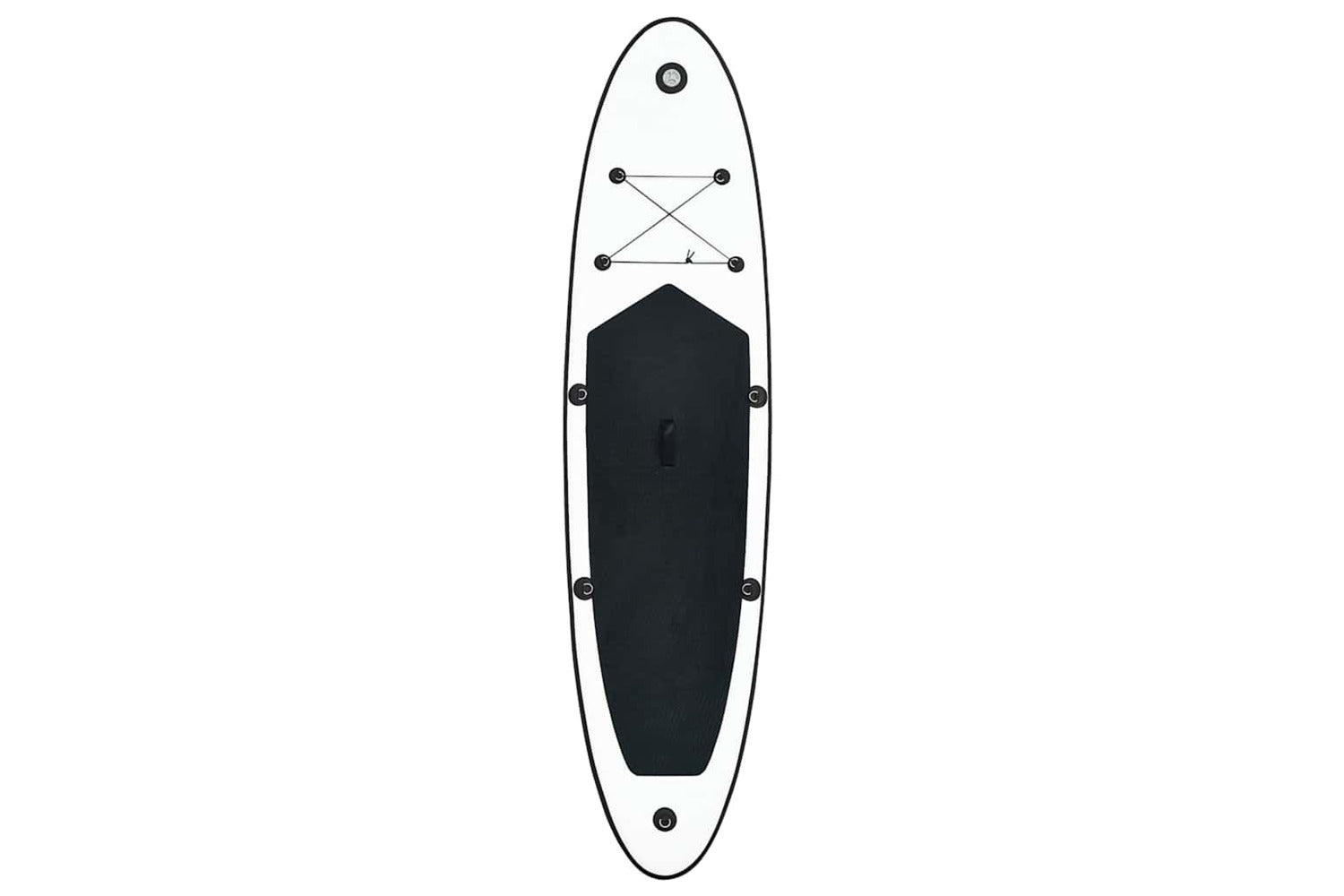 Vidaxl Inflatable Stand Up Paddleboard Set Black And White-3