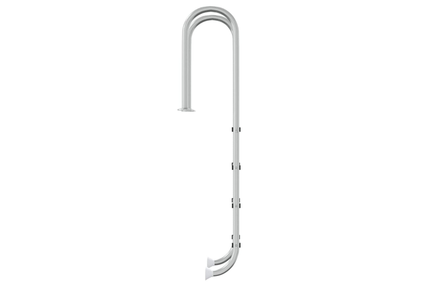 vidaXL 93459 Pool Ladder 54x38x184.5cm 304 Stainless Steel-3