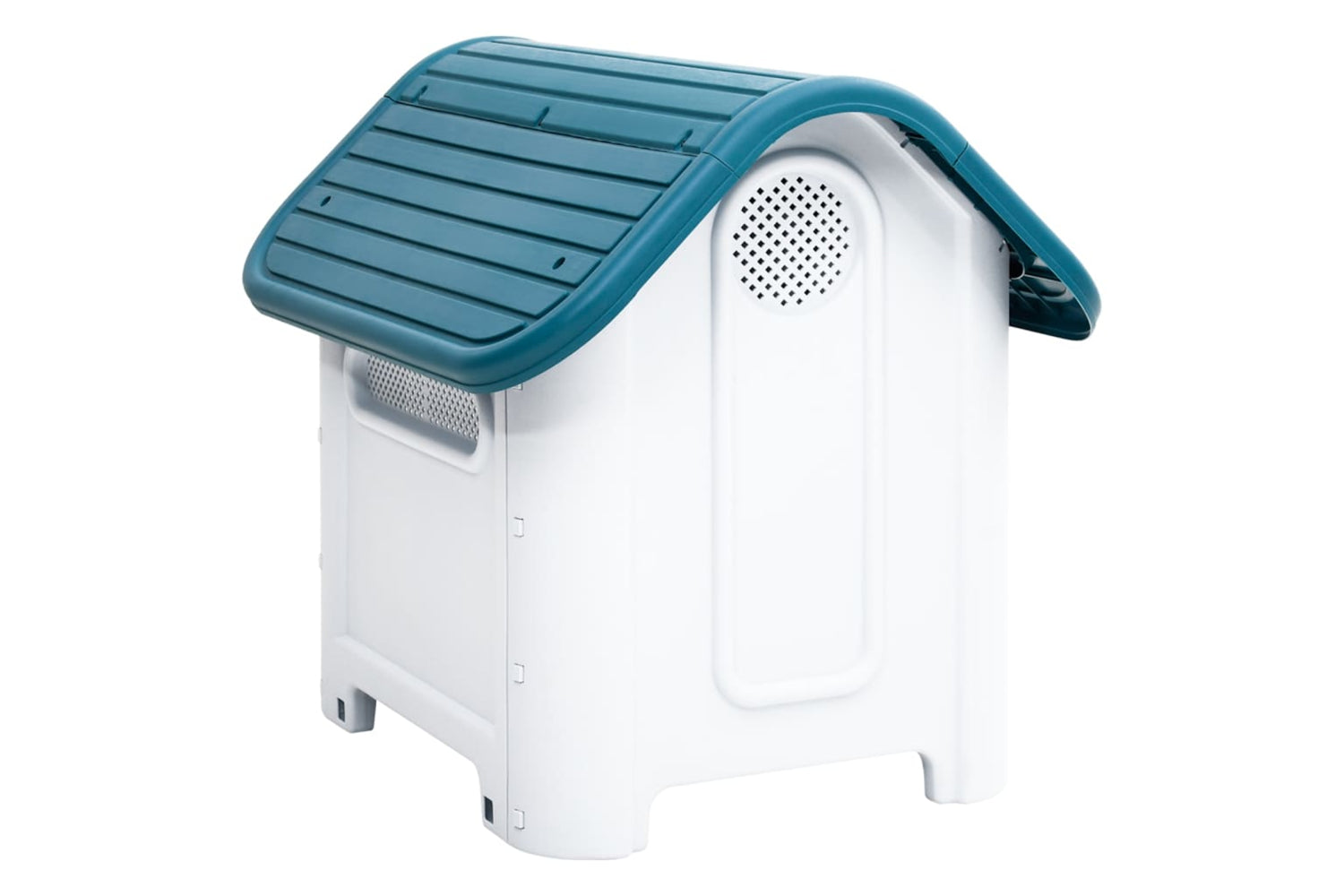 vidaXL 152225 Dog House Blue 59x75x66cm Polypropylene-4