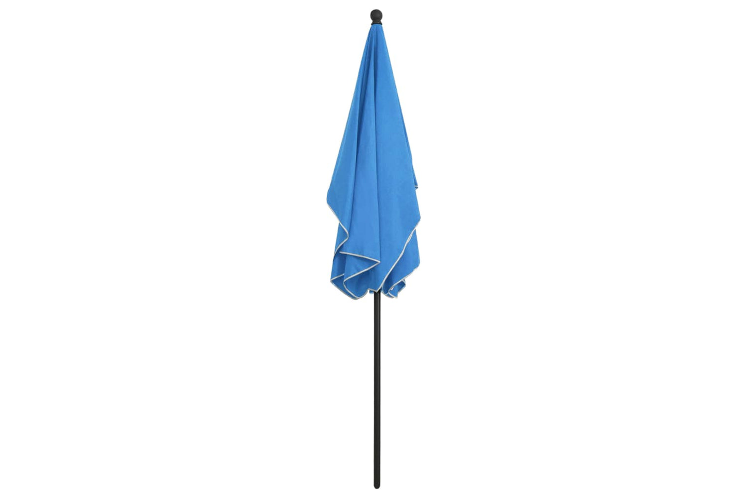 vidaXL 315550 Garden Parasol With Pole 210x140cm Azure Blue-4