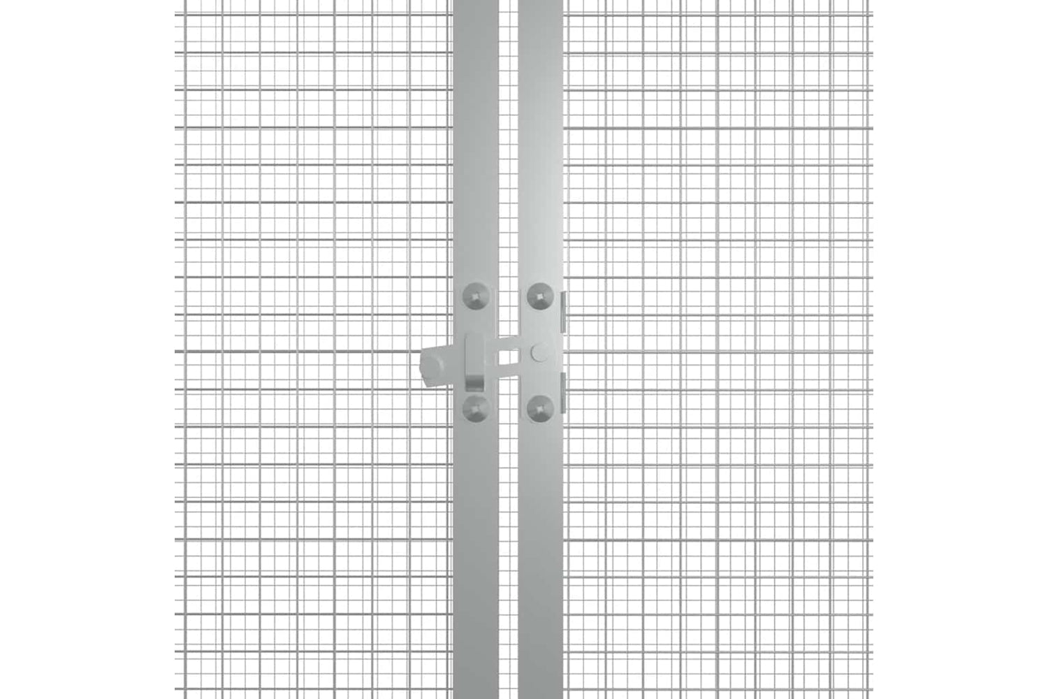 Vidaxl Chicken Cage Anthracite 200x91x100 Cm Galvanised Steel-5