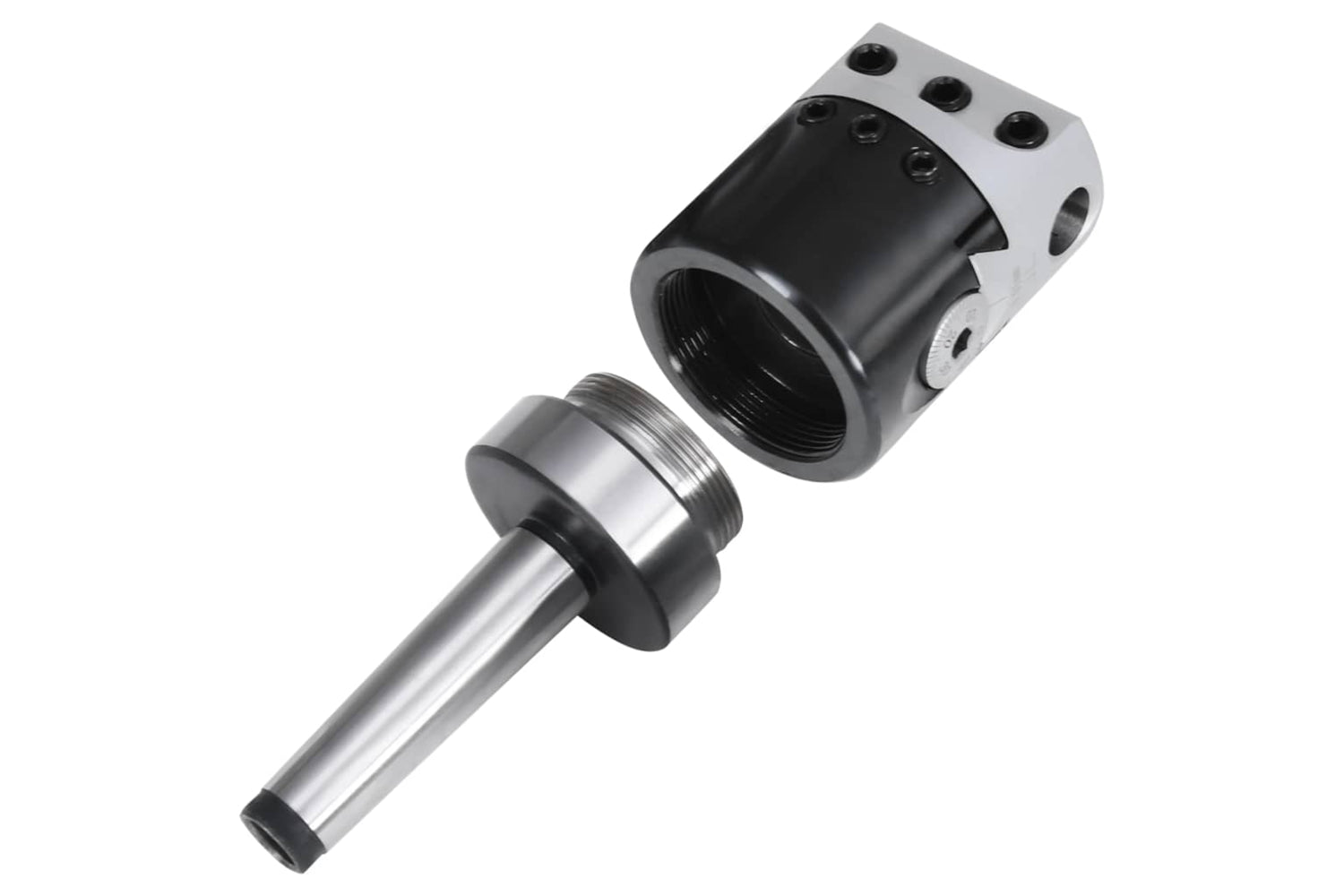 vidaXL 146680 50mm Boring Head With Mt2 Boring Shank For Lathe Milling-3