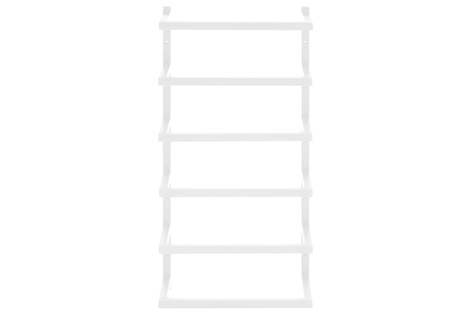 vidaXL 336124 Towel Rack White 24x12x48cm Steel-3