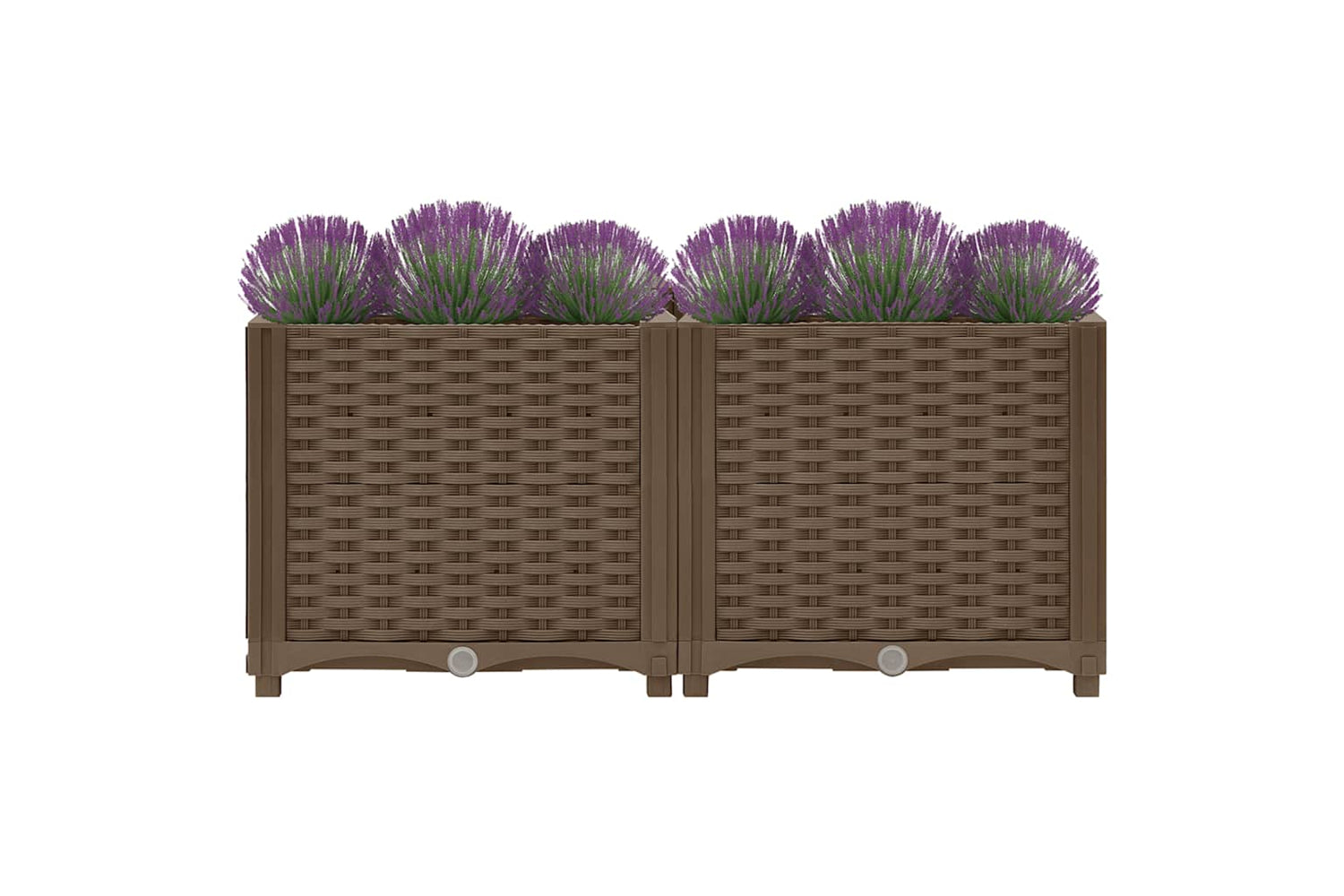 vidaXL Raised Bed 80x40x38cm Polypropylene-3