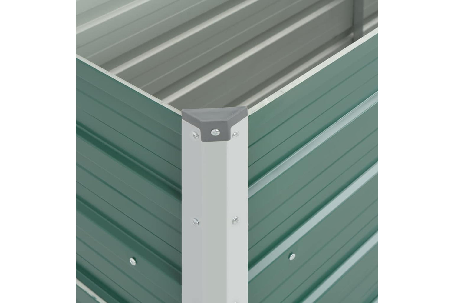 Vidaxl Garden Raised Bed Galvanised Steel 100x40x77 Cm Green-6