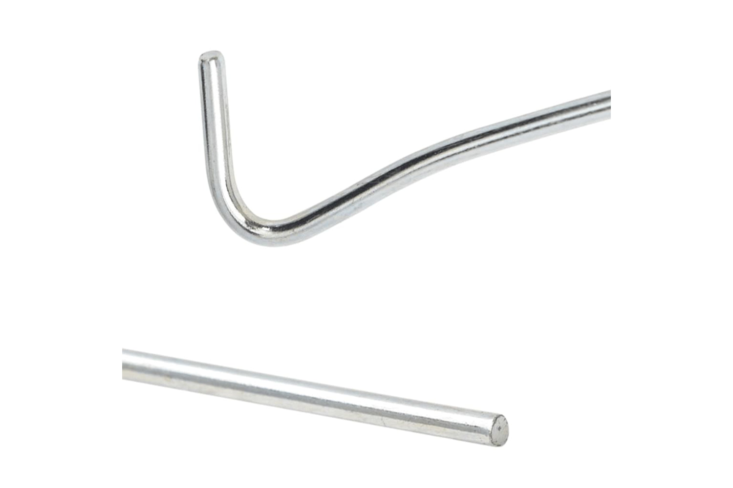 vidaXL 4009332 Tent Pegs 50 Pcs 23cm x 5mm Galvanised Steel-4