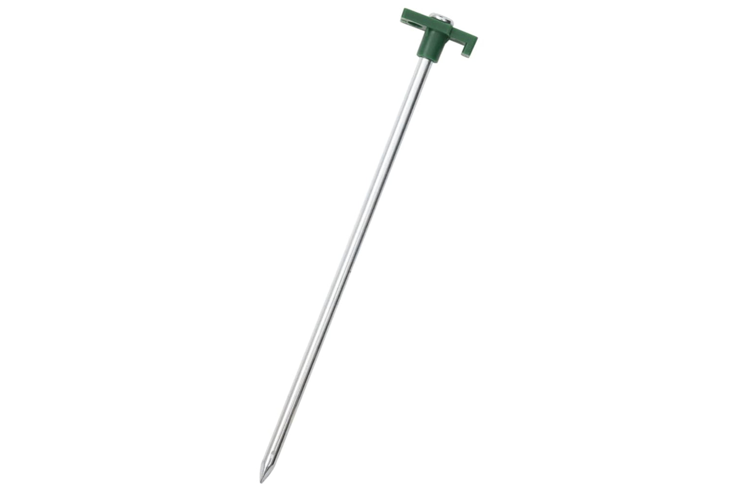vidaXL 4009356 Tent Pegs 12 Pcs 25cm 7mm Galvanised Steel And Pp-2