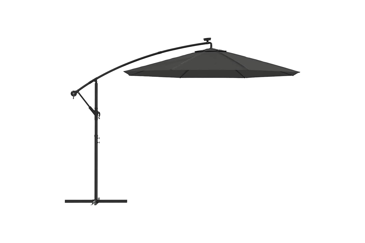 vidaXL 313814 Replacement Fabric For Cantilever Umbrella Anthracite 350cm-4