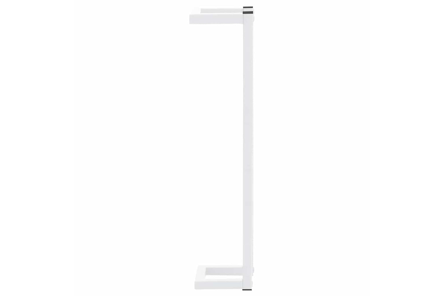 vidaXL 336116 Towel Rack White 12.5x12.5x60cm Steel-4