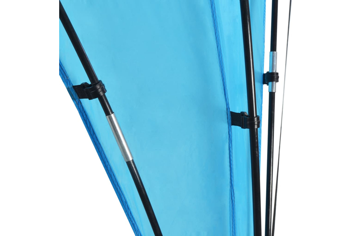 vidaXL 91570 Party Tent Arch 450x450x265cm Light Blue-4