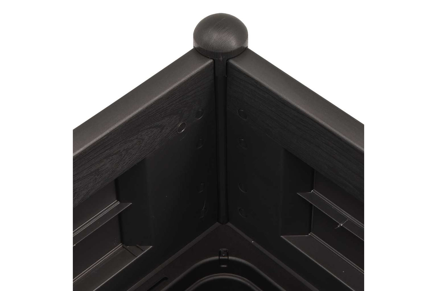 vidaXL 313977 Garden Raised Bed Pp Anthracite 100x43x35cm-4