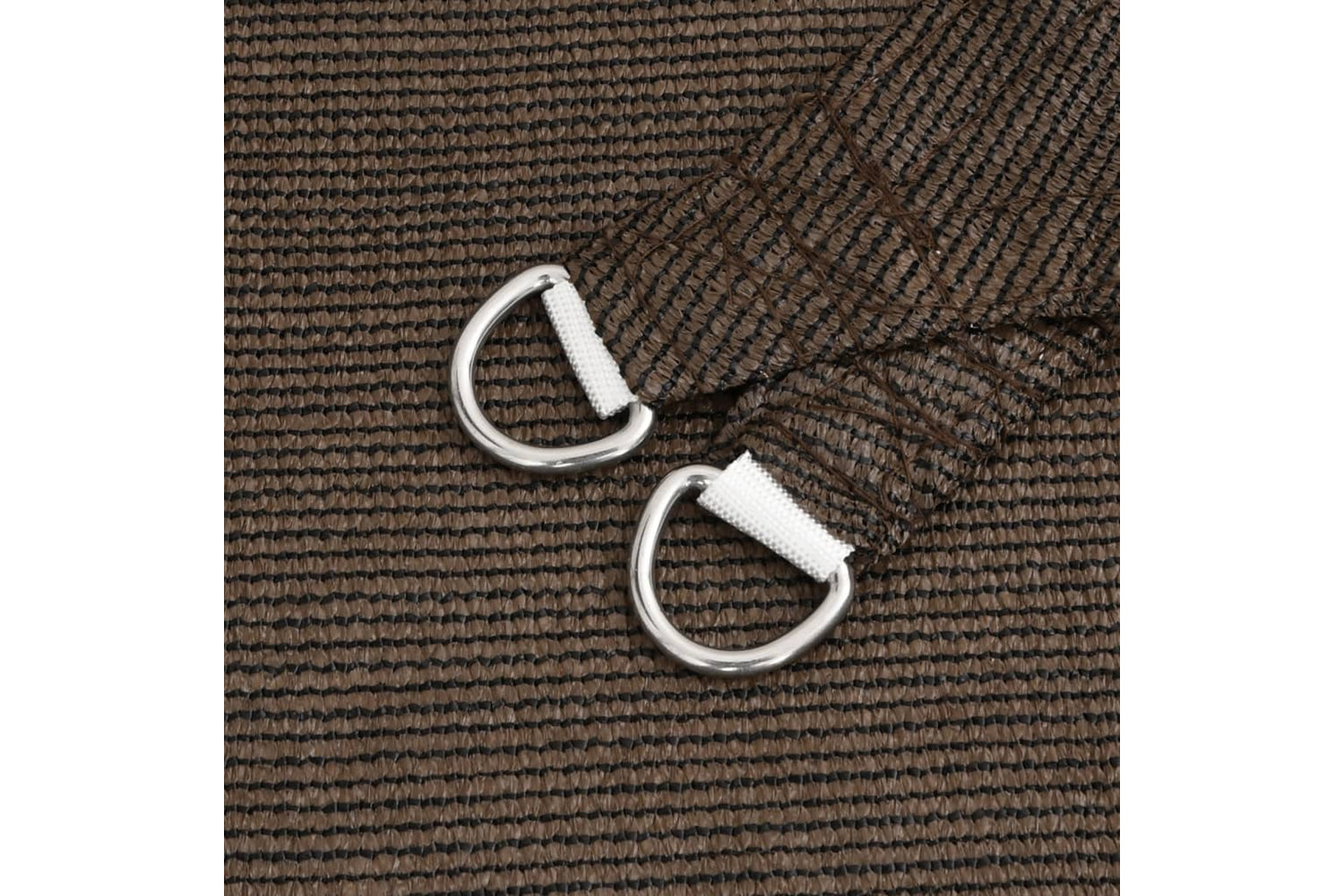 vidaXL 311792 Sunshade Sail 160 G/mÂ² Brown 3.5x5 M Hdpe-4