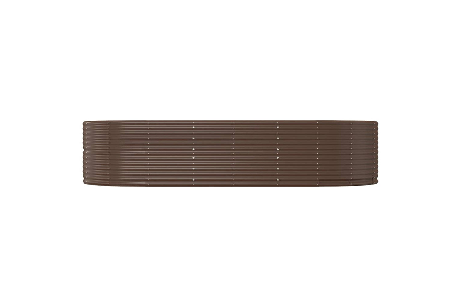 vidaXL 319100 Garden Raised Bed Brown 291x140x68cm Powder-coated Steel-2