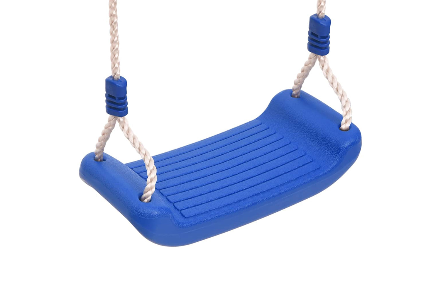 Vidaxl - 91700 Swing Seats With Ropes 2 Pcs Blue 37x15 Cm Polyethene-4
