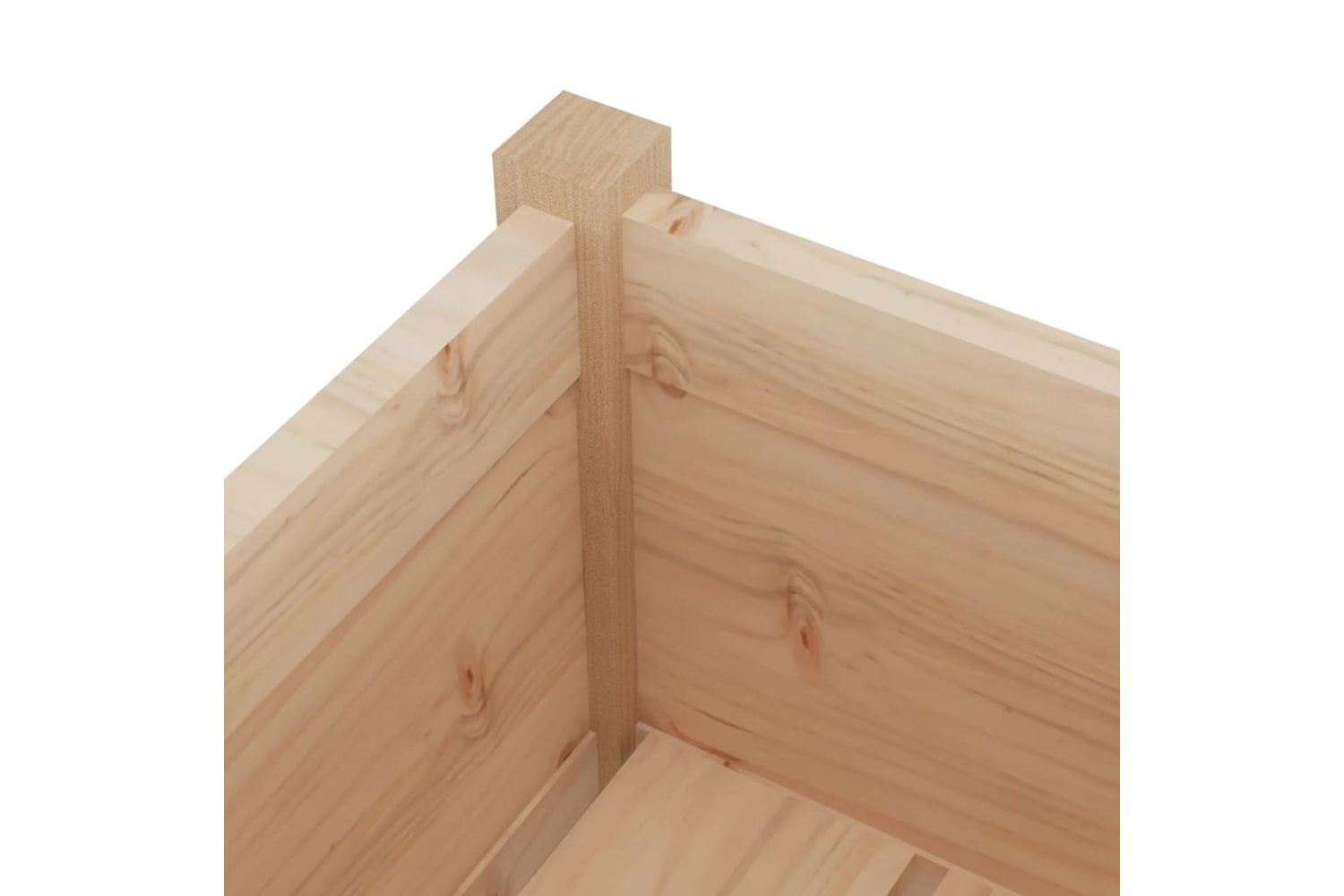 vidaXL 810809 Garden Planter 70x70x70cm Solid Pinewood-4