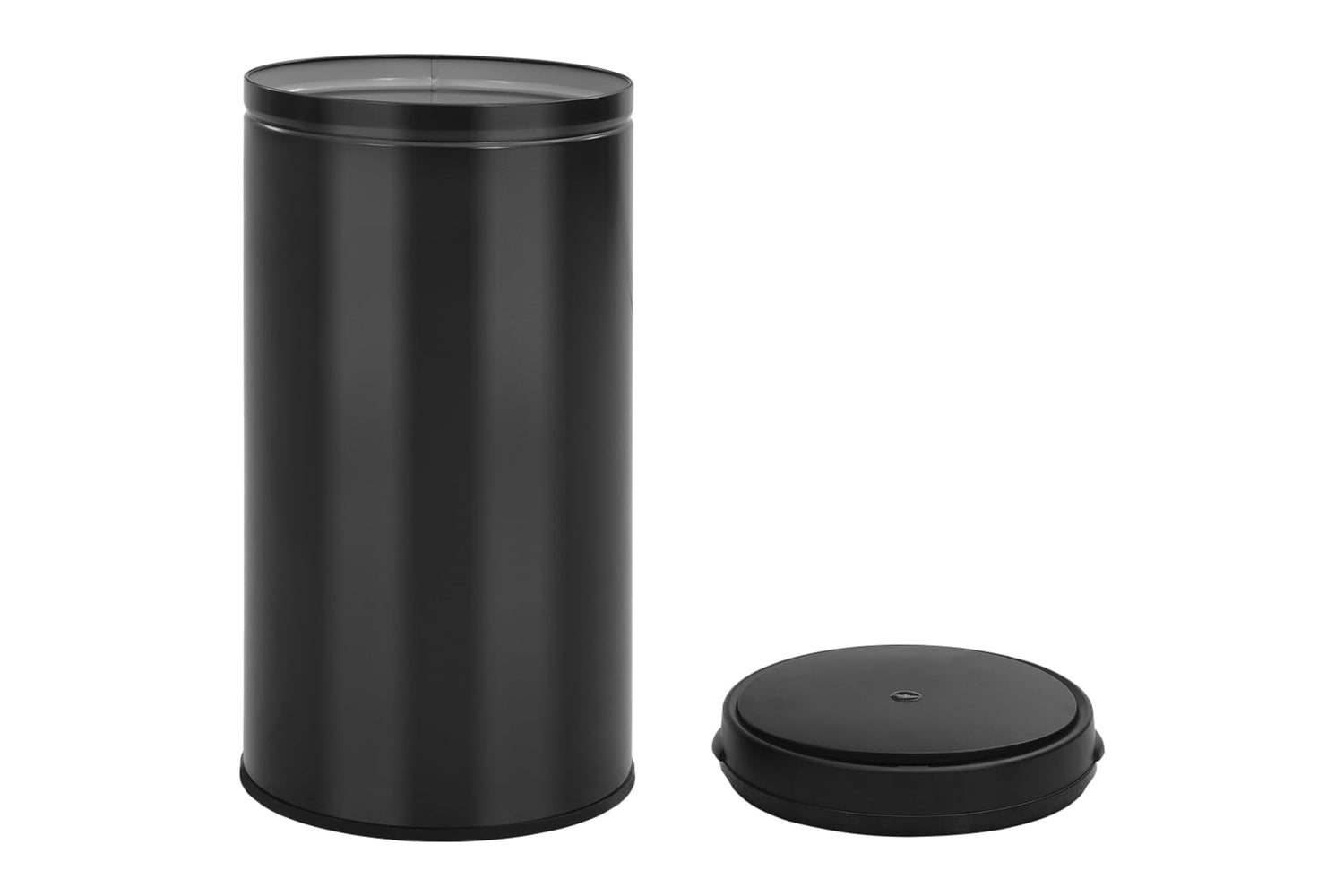 Vidaxl 322701 Automatic Sensor Dustbin 60 L Carbon Steel Black-4